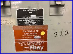 Radiation Detector US Navy Radiac Set AN/PDR-27F With Case