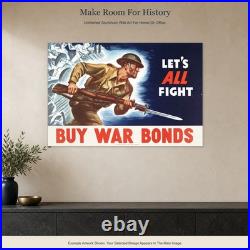 Rags Make Navy Charts WWII Propaganda Poster Aluminum Sign