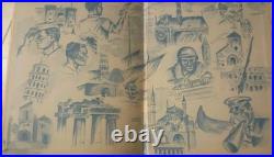 Rare 1955 U. S. S. Iowa BB-61 Cruise Book, Captain William Bryson's Copy