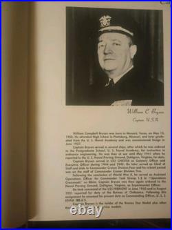 Rare 1955 U. S. S. Iowa BB-61 Cruise Book, Captain William Bryson's Copy