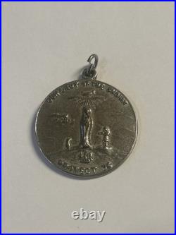 Rare 1962 Usn Antartica Operation Deep Freeze Medal Our Lady Of The Snows