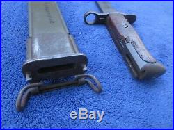 Rare Original Us M 1905 Sa Made In 1913 Bayonet And Usn Scabbard
