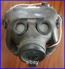 Rare Original WWII US Navy Optical Gas Mask