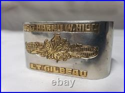 Rare Piece Of Naval History! Uss Harry W. Hill, Rear Admiral Gilbeau, Scandal