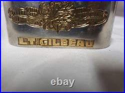 Rare Piece Of Naval History! Uss Harry W. Hill, Rear Admiral Gilbeau, Scandal