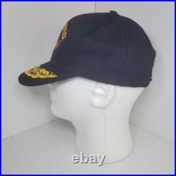 Rare The Corps USS Independence CV-62 Cap Hat Don't Tread On Me Vintage USA Snap