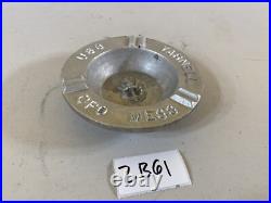Rare USN United States Navy USS CPO MESS Yarnell metal ashtray 2B61