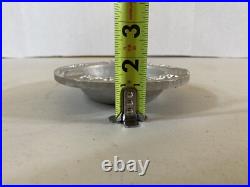 Rare USN United States Navy USS CPO MESS Yarnell metal ashtray 2B61