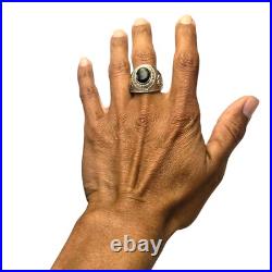 Rare Vintage Sterling Silver USN Navy Pride Ring 1950's Korean Warsz10.75