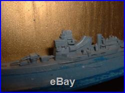 Rare WWII U. S. Navy and Japanese Navy Recognition Set of Miniature Models in Box