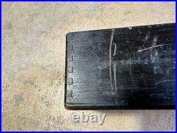 Rare WWII US Navy Submarine Storage Box w Sliding Lid Sub USN