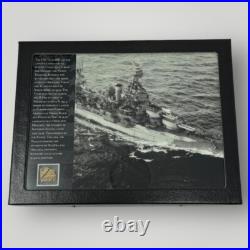 Rare! WWII USS Texas BB-35 Main Wood Deck Fragment D-Day U. S. Navy Display