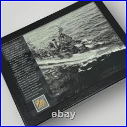 Rare! WWII USS Texas BB-35 Main Wood Deck Fragment D-Day U. S. Navy Display