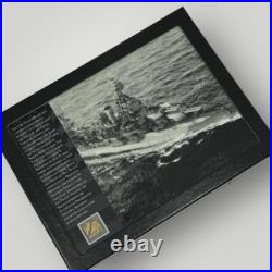 Rare! WWII USS Texas BB-35 Main Wood Deck Fragment D-Day U. S. Navy Display