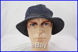 Rare Ww2 Us Navy Daisy May Denim Hat