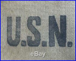 Rare Ww2 Usn Us Navy N1 Deck Jacket First Model Dated 1944 D Day Normandy