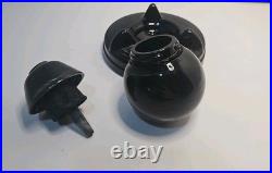 Rare Wwii Officer's Desktop Pen Holder Marked Property Of U. S. Navy