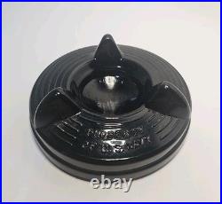 Rare Wwii Officer's Desktop Pen Holder Marked Property Of U. S. Navy