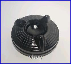 Rare Wwii Officer's Desktop Pen Holder Marked Property Of U. S. Navy