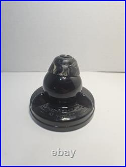 Rare Wwii Officer's Desktop Pen Holder Marked Property Of U. S. Navy