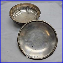 Reed & Barton Silver Soldered 2900 U. S. Navy Issued Dish Bowl U. S. NAVY