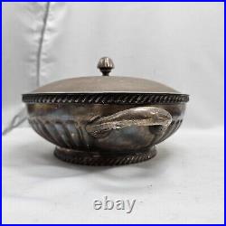 Reed & Barton Silver Soldered 2900 U. S. Navy Issued Dish Bowl U. S. NAVY