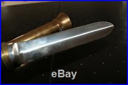 SALE! WWII U. S Navy Deep Sea Diving Knife Brass Scabbard Sheath MK5 Kabar