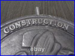 SEABEES US Navy Vintage Wall Plaque Amphibious Construction Battalion One large