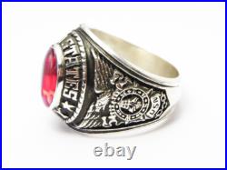 SILVER 925, RING US NAVY, UNITED STATES, USA, USN, NAVY, US size 13.75