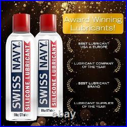 SWISS NAVY Water Personal Lubricant? Silicone Lube Long Lasting Glide Toy + Sex