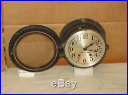 Seth Thomas U. S. Navy Ships Bell Clock 6 Inch Dialww21943chelsea Key