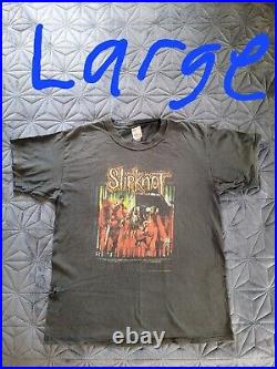 Slipknot Blue Grape 2000 Rare Large with holes+is faded print good ICP Korn Slayer