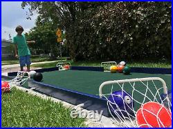 Snookball SoccerPool soccer billiard billiards (Navy Blue). Balls included