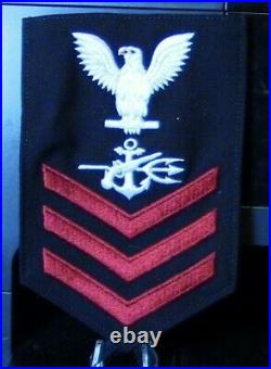 Special Warfare Operator (SEAL TEAM) Rating Patch, Navy Dress Uniform 1st Class