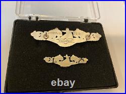 Ssn-688 Los Angeles Class Custom Engraved/numbered Gold Submarine Insignia #20