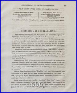 Statistical Report Of THE NAVY OF UNITED STATES, 1775 TO 1853