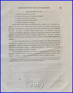 Statistical Report Of THE NAVY OF UNITED STATES, 1775 TO 1853