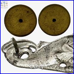 Sterling Korean War Us Navy Submarine Warfare Enlisted Silver Dolphins Badge 228