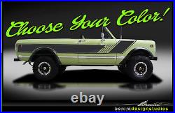 Stripe Graphics Decal Fits Rallye 1971 1980 International Scout Traveller