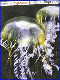 Supreme Jellyfish Tee Navy Size Large T-Shirt SS18