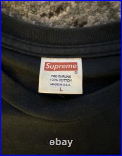 Supreme Kate Moss Navy Medium SS12 Photo Tee