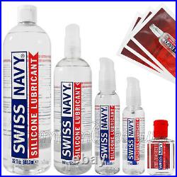 Swiss Navy Silicone lubricant Premium silicone-based sex lube Personal glide USA