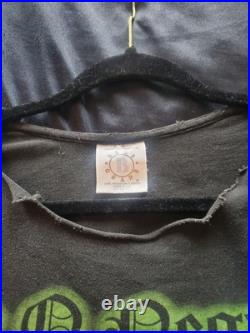 TYPE O NEGATIVE vintage 90S thrashed Grail tee size XL100% Fdbk
