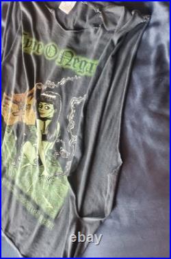 TYPE O NEGATIVE vintage 90S thrashed Grail tee size XL100% Fdbk