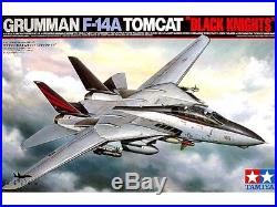 Tamiya 60313 1/32 U. S Aircraft Model Kit USN Grumman F-14A Tomcat Black Knights