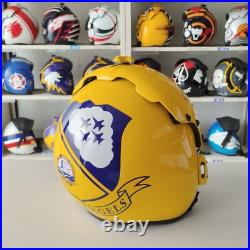 The Blue Angels Squadron Hgu-33 Flight Helmet Movie Prop Pilot Naval Aviator Usn