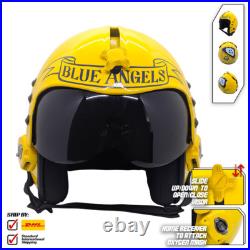 The Blue Angels Squadron Hgu-33 Flight Helmet Movie Prop Pilot Naval Aviator Usn