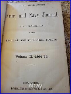 The United States Army and Navy Journal, and Gazette, Vol I & II