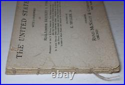 The United States Navy McNally & Company RA Bradley Fiske WWI PB 1917 Rare