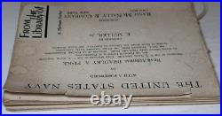 The United States Navy McNally & Company RA Bradley Fiske WWI PB 1917 Rare
